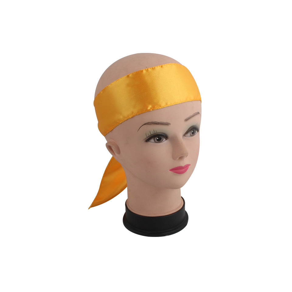 Satin Scarf - Silk Headband