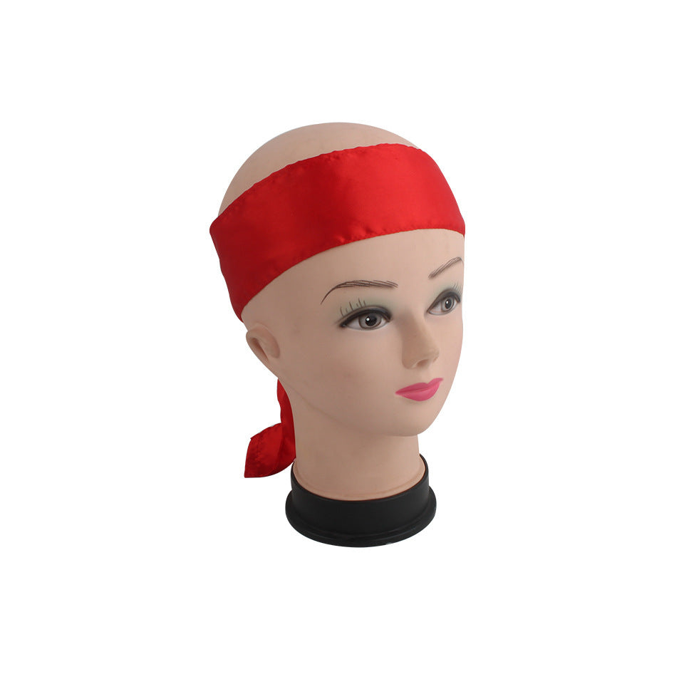Satin Scarf - Silk Headband