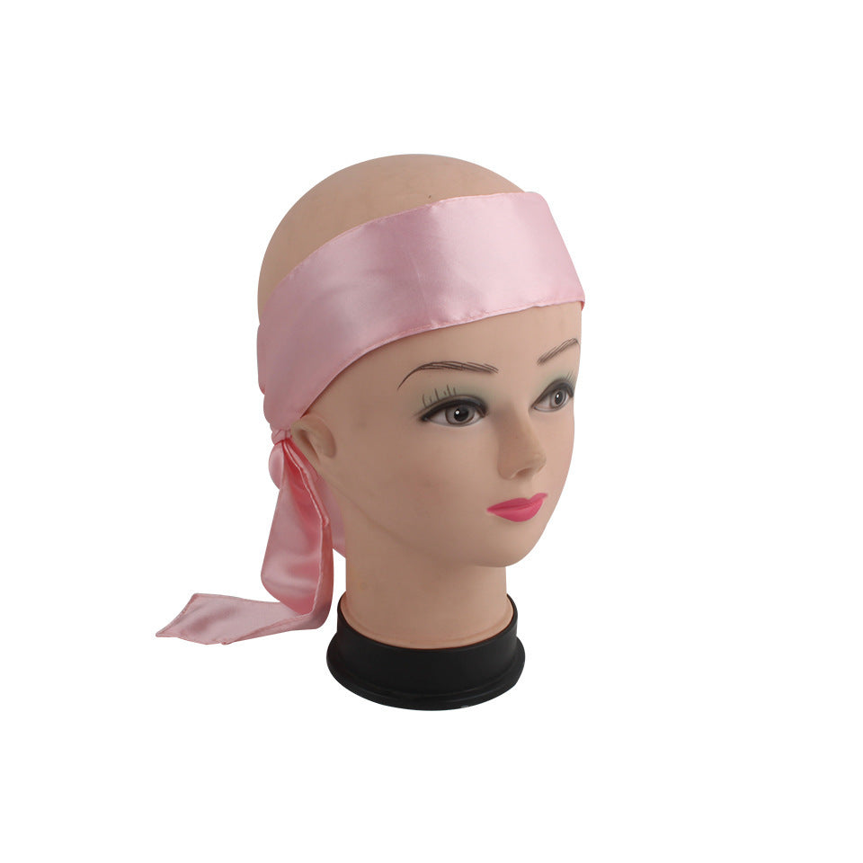 Satin Scarf - Silk Headband