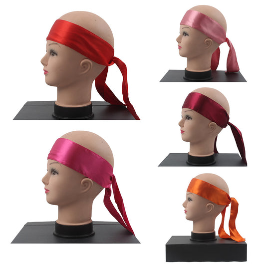 Satin Scarf - Silk Headband